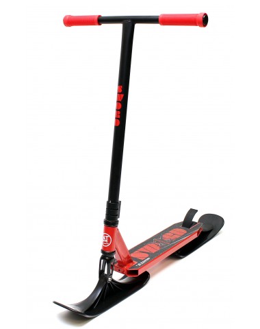 Трюковый самокат AT SWORD 2021 New с лыжами красный