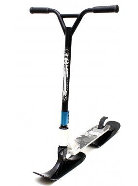 Трюковый самокат Scooter с лыжами белый Трюковый самокат Scooter с лыжами белый