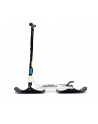 Трюковый самокат Scooter с лыжами белый Трюковый самокат Scooter с лыжами белый