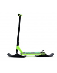 Трюковый самокат AT SWORD 2021 New с лыжами зеленый