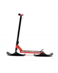 Трюковый самокат AT SWORD 2021 New с лыжами красный