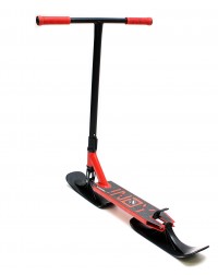 Трюковый самокат AT SWORD 2021 New с лыжами красный