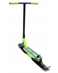 Трюковый самокат AT SWORD 2021 New с лыжами зеленый