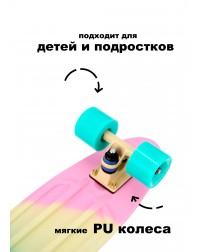 Скейтборд пенни борд LDR Malibu для детей / подростков Скейтборд пенни борд LDR Malibu для детей / подростков