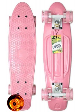 Круизер пластиковый Лидер Pink 22