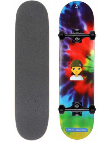Скейтборд в сборе ЮНИОН Маричева 31.5 X 8.0 Трюковый для детей / подростков