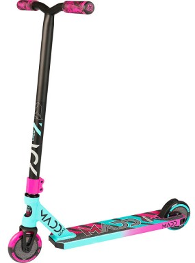 Трюковый самокат Madd Gear (MGP) Kick Pro SCOOTER (2020) (бирюзово-розовый)