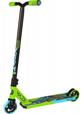 Трюковый самокат Madd Gear (MGP) Kick Extreme SCOOTER (2020)  (зелено-голубой)
