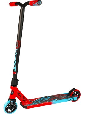 Трюковый самокат Madd Gear (MGP) Kick Extreme SCOOTER (2020)  (красно-синий)