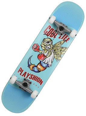 Cкейтборд в сборе COOL LIFE  голубой 31.5" x 8