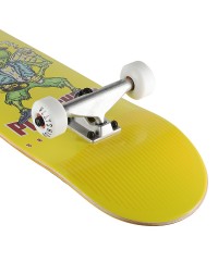Cкейтборд COOL LIFE желтый 31.5" x 8 Cкейтборд COOL LIFE желтый 31.5" x 8