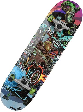 Cкейтборд в сборе CRAZY #1 31.5" х 8"