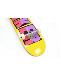 Скейтборд в сборе Baker Yellow Brand 8*31.75 Трюковый для детей / подростков