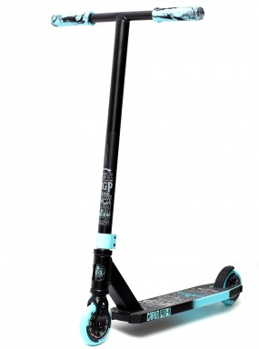 Трюковый самокат MGP (Madd Gear) Carve Pro-X (черно-бирюзовый)