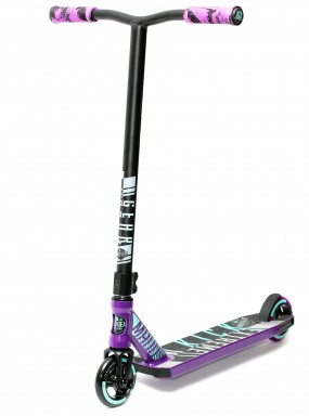 Трюковый самокат Madd Gear (MGP) Kick Extreme (2019) (аква-фиолетовый)