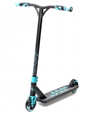 Трюковый самокат Madd Gear (MGP) Kick Kaos (2019) (черно-бирюзовый)