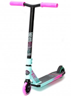 Трюковый самокат Madd Gear (MGP) Kick Rascal (2019) (изумрудно-розовый)