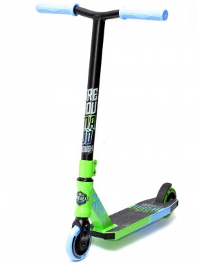 Трюковый самокат Madd Gear (MGP) Kick Rascal (2019) (зелено-голубой) Трюковый самокат Madd Gear (MGP) Kick Rascal (2019) (зелено-голубой)
