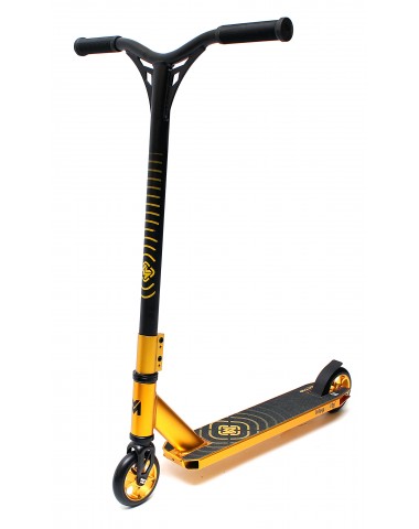 Самокат Megacity Spector золотой Трюковый для детей / подростков
