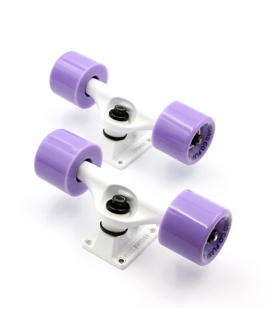 Комплект подвесок для круизера с колесами 5,25" фиолетовый для скейтборда