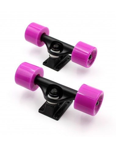 Комплект подвесок для круизера с колесами 5,25" розовый для скейтборда