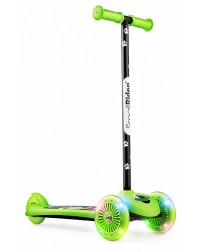 Самокат со светящимися колесами 2 в 1 Small Rider Scooter Flash (CZ) (зеленый)