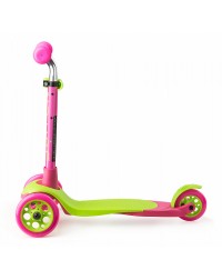 Трехколесный самокат Zycom Zing Mini с легко вынимаемой ручкой (зелено-розовый) Трехколесный самокат Zycom Zing Mini с легко вынимаемой ручкой (зелено-розовый)