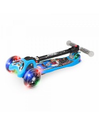 Складной трехколесный самокат со свет.колесами Small Rider Space Race (голубой) Складной трехколесный самокат со свет.колесами Small Rider Space Race (голубой)