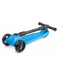Трехколесный самокат со складной ручкой Zycom Zinger Maxi XL (Зайком Зингер) (черно-голубой) Трехколесный самокат со складной ручкой Zycom Zinger Maxi XL (Зайком Зингер) (черно-голубой)