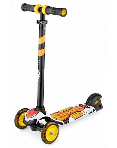 Детский трехколесный самокат со свет.колесами Small Rider Turbo (оранжевый) Детский трехколесный самокат со свет.колесами Small Rider Turbo (оранжевый)