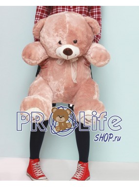 Мишка 100 см  кофейный c повязкой