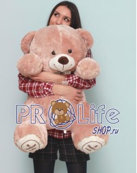 Мишка 100 см  кофейный c повязкой