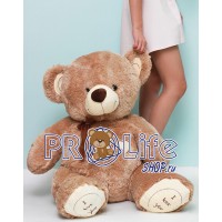 Плюшевый мишка 150 см кофейный