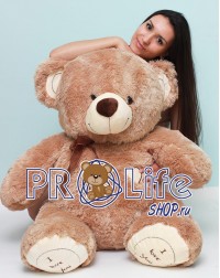 Плюшевый мишка 150 см кофейный Плюшевый мишка 150 см кофейный