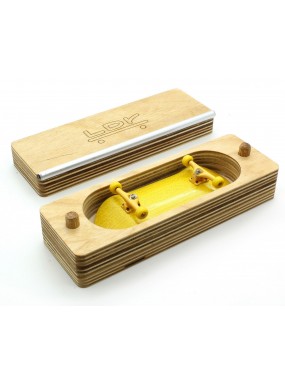 Фингерборд П11 LDR 34мм Желтый + спот-коробка