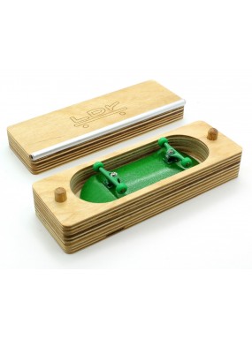 Фингерборд П11 LDR 34мм Зеленый + спот-коробка