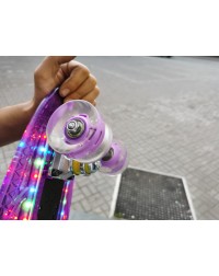 Круизер пластиковый светящийся Лидер Lilac 22 Круизер пластиковый светящийся Лидер Lilac 22