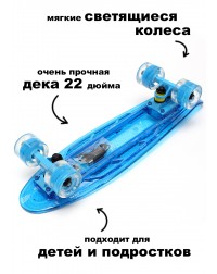 Миникруизер Triumf Active TLS-403 Light Blue Пенни борд для детей / подростков