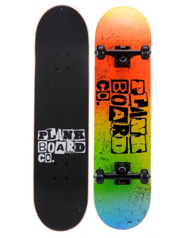 Скейтборд PLANK PUNKY 31x8 Трюковый для детей / подростков