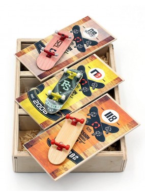 Фингерборд Турбо History 3 штуки в Боксе #37