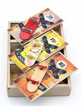 Фингерборд Турбо History 3 штуки в Боксе #35