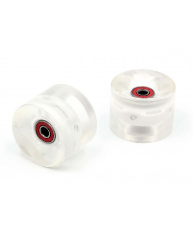 Комплект светящихся колес LDR для круизера ABEC-7 60*45 белый для скейтборда Комплект светящихся колес LDR для круизера ABEC-7 60*45 белый для скейтборда