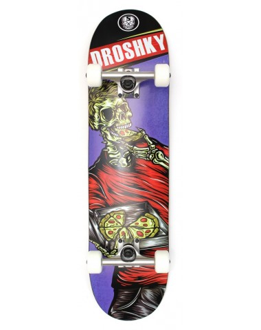 Скейтборд в сборе Droshky Life Pizza 8x31.75 Трюковый для детей / подростков