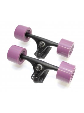 Комплект подвесок + колес + подшипников в сборе для лонгборда Trucks, 7''