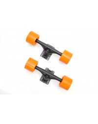 Комплект LDR подвесок + колес + подшипников в сборе для лонгборда Trucks, 7''