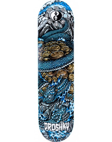 ДЕКА Droshky Deck Legendary Animal Series - Snake Turtle 8x31.75 для скейтборда