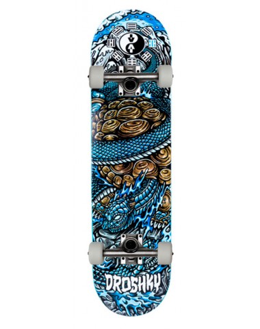 Скейтборд в сборе Droshky Legendary Animal Series - Snake Turtle 8x31.75 Трюковый для детей / подростков