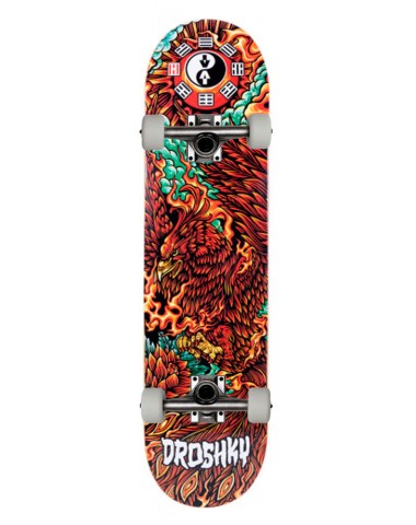 Скейтборд в сборе Droshky Legendary Animal Series - Fire Phoenix 8x31.75 Трюковый для детей / подростков