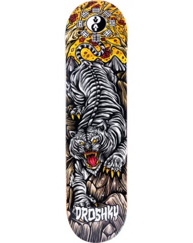 ДЕКА Droshky Deck Legendary Animal Series - White Tiger 8x31.75 для скейтборда