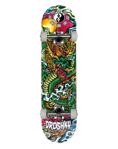 Скейтборд в сборе Droshky Legendary Animal Series - Azure Dragon 8x31.75 Трюковый для детей / подростков